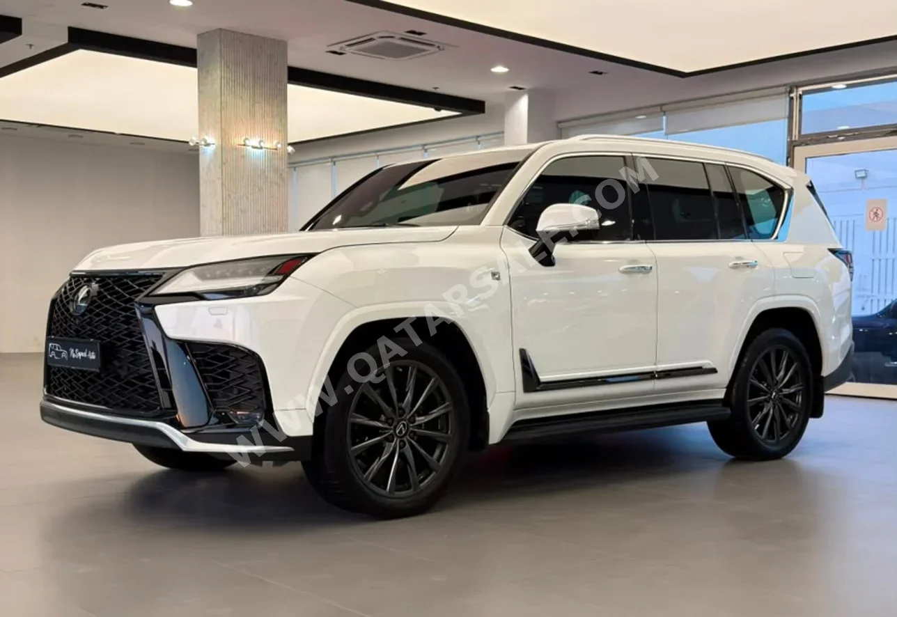 Lexus LX 600 F Sport 2023 Automatic 61,000 Km 6 Cylinder Four Wheel Drive (4WD) SUV White