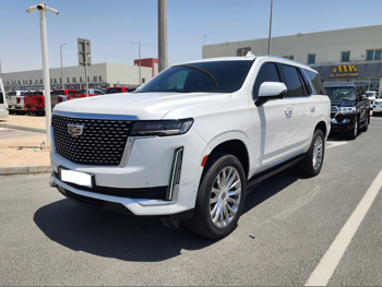 Cadillac Escalade 600 2021 Automatic 97,000 Km 8 Cylinder Four Wheel Drive (4WD) SUV White
