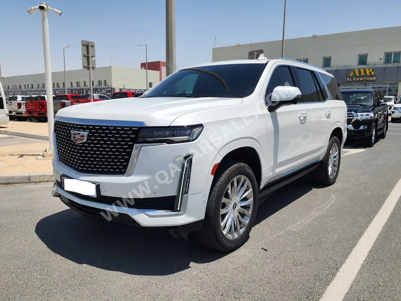 Cadillac Escalade 600 2021 Automatic 97,000 Km 8 Cylinder Four Wheel Drive (4WD) SUV White
