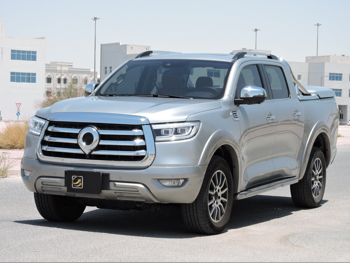 Great Wall Poer Luxury 2025 Automatic 26,500 Km 4 Cylinder Four Wheel Drive (4WD) Pick Up Silver With Warranty
