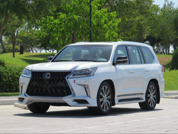 Lexus LX 570 S 2018 Automatic 58,000 Km 8 Cylinder Four Wheel Drive (4WD) SUV White
