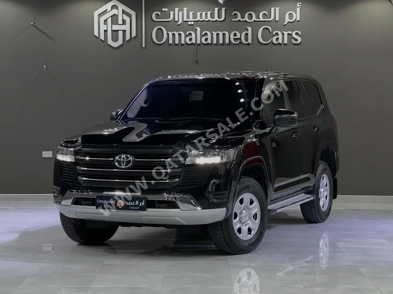 Toyota Land Cruiser GX 2023 Automatic 87,000 Km 6 Cylinder Four Wheel Drive (4WD) SUV Black