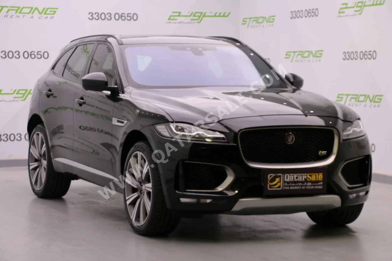 Jaguar  F-Pace  S  2019  Automatic  109,000 Km  6 Cylinder  Four Wheel Drive (4WD)  SUV  Black