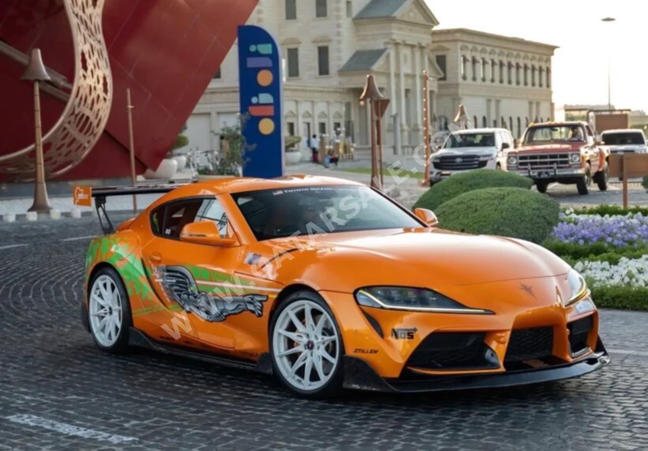Toyota  Supra  GR  2023  Automatic  36,000 Km  6 Cylinder  Rear Wheel Drive (RWD)  Coupe / Sport  Orange  With Warranty