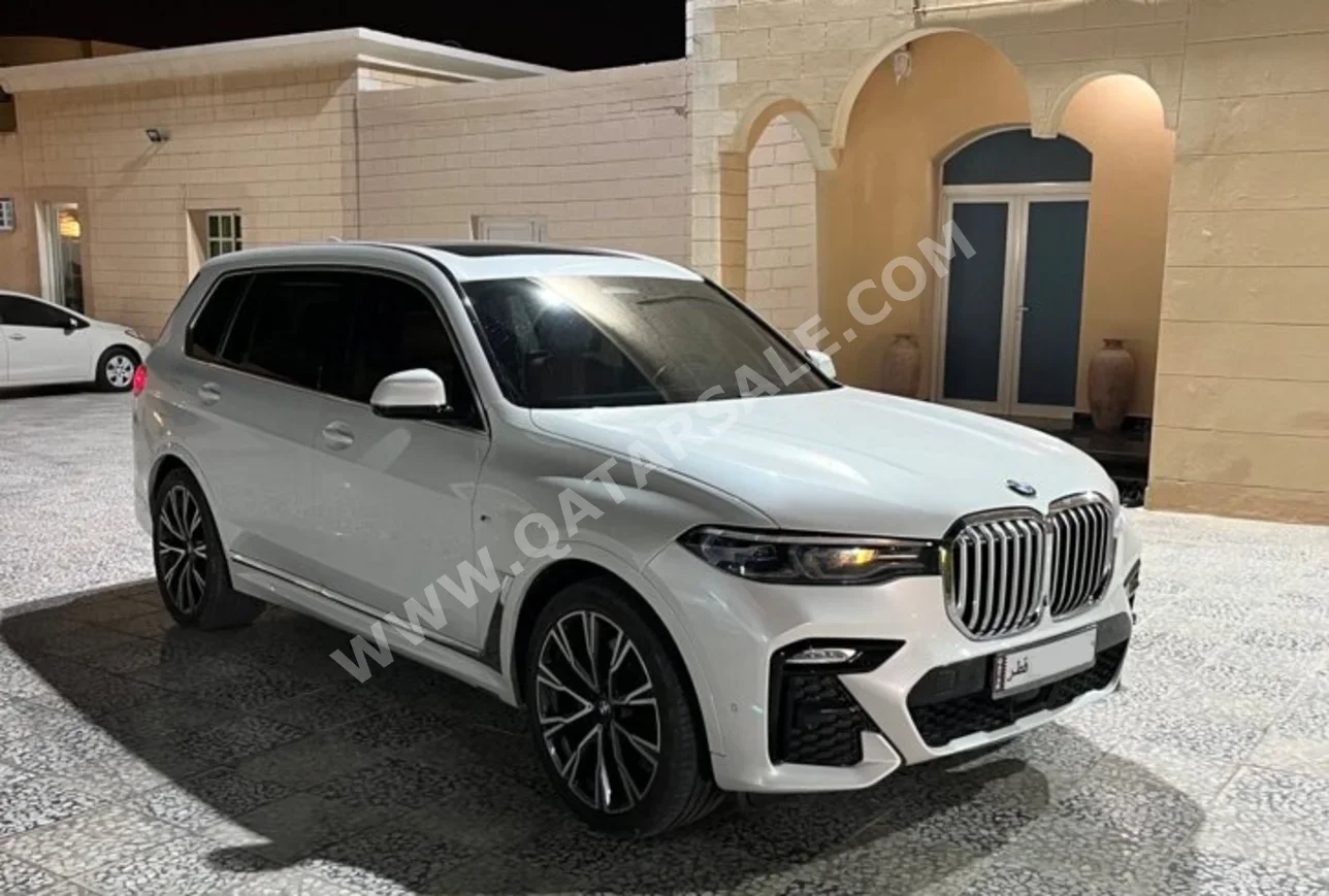 BMW X-Series X7 50i 2019 Automatic 55,000 Km 8 Cylinder Four Wheel Drive (4WD) SUV White