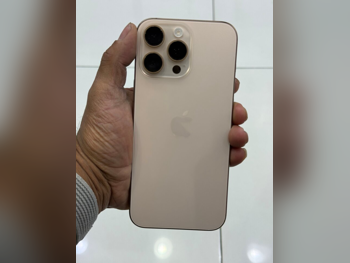 هواتف نقالة ابل - ايفون 16 - برو ماكس - 256 جيجابايت