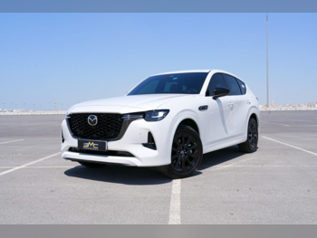 Mazda CX 60 2025 Automatic 12,000 Km 6 Cylinder All Wheel Drive (AWD) SUV White With Warranty