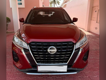 Nissan Kicks 2024 Automatic 11,500 Km 4 Cylinder Front Wheel Drive (FWD) SUV Dark Red With Warranty