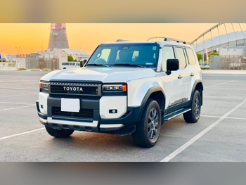 Toyota  Prado  TX Turbo  2024  Automatic  37,000 Km  4 Cylinder  Four Wheel Drive (4WD)  SUV  White