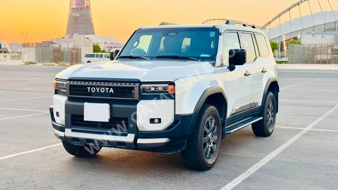 Toyota Prado TX Turbo 2024 Automatic 37,000 Km 4 Cylinder Four Wheel Drive (4WD) SUV White