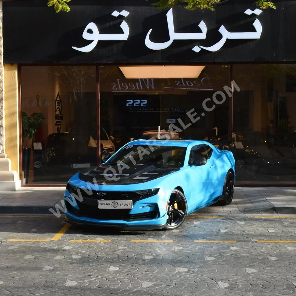 شفروليه كمارو اس اس 2021 اوتوماتيك 66,000 كم 8 سلندر دفع خلفي كوبيه \ سبورت سمائي