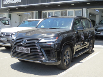 Lexus  LX  600 Overtrail  2025  Automatic  37,000 Km  6 Cylinder  Four Wheel Drive (4WD)  SUV  Black  With Warranty