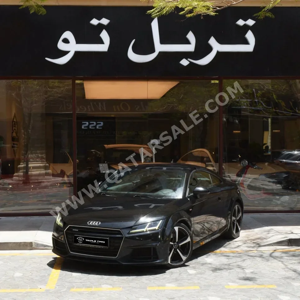 Audi TT 2017 Automatic 146,490 Km 5 Cylinder Rear Wheel Drive (RWD) Coupe / Sport Black