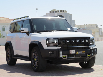 Jetour T2 2025 Automatic 34,000 Km 4 Cylinder Four Wheel Drive (4WD) SUV White With Warranty