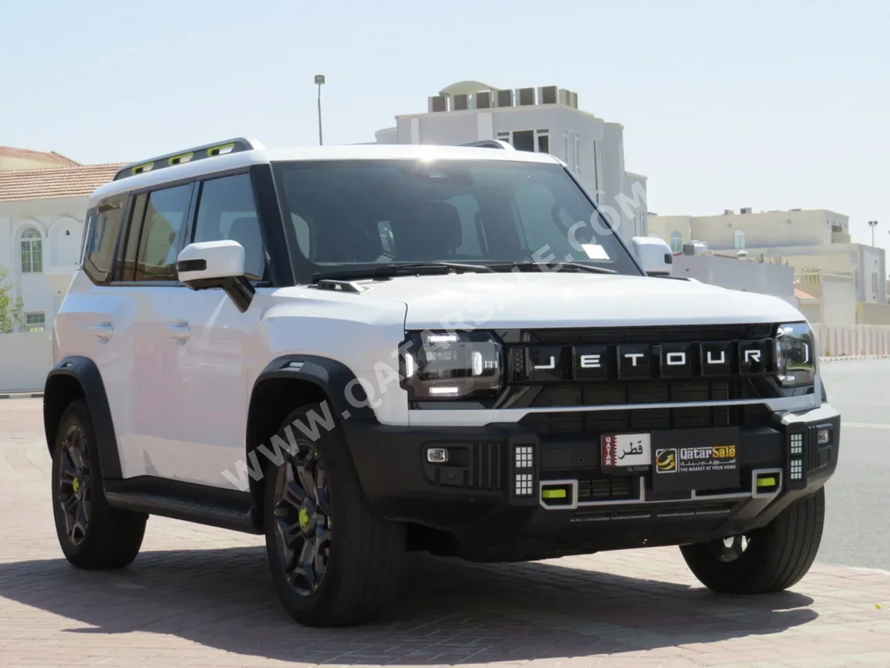 Jetour T2 2025 Automatic 34,000 Km 4 Cylinder Four Wheel Drive (4WD) SUV White With Warranty