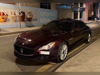 Maserati Quattroporte S 2015 Automatic 173,000 Km 6 Cylinder Rear Wheel Drive (RWD) Sedan Dark Red