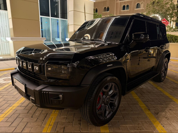 Jetour  T2  Luxury  2025  Automatic  45,000 Km  4 Cylinder  Four Wheel Drive (4WD)  SUV  Black  With Warranty