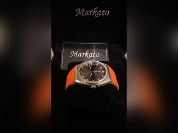 Watches - Markato - Quartz Watch - Orange - Unisex Watches
