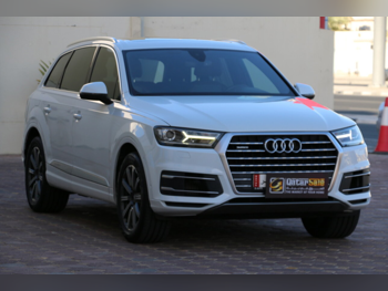 Audi  Q7  40 TFSI  2016  Automatic  140,000 Km  4 Cylinder  Four Wheel Drive (4WD)  SUV  White