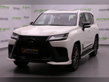 لكزس ال اكس 600 اف سبورت 2024 اوتوماتيك 53,000 كم 6 سلندر دفع رباعي اس يو في أبيض تحت الضمان