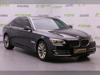 BMW 7-Series 730 Li 2015 Automatic 78,000 Km 6 Cylinder Rear Wheel Drive (RWD) Sedan Gray