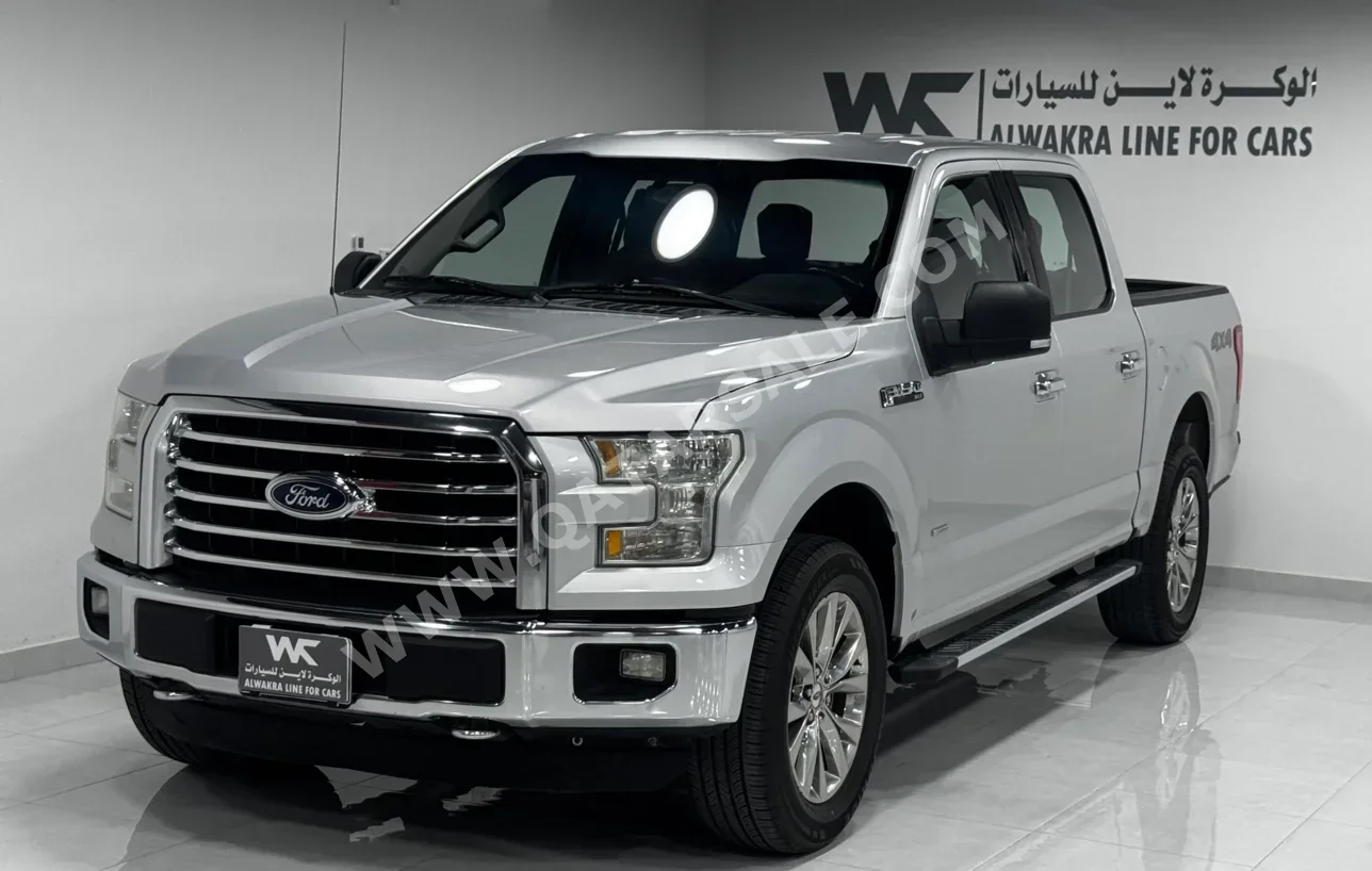 فورد  أف  150  2015  اوتوماتيك  22,000 كم  8 سلندر  دفع رباعي  بيكب  فضي