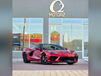 Chevrolet  Corvette  C8 Z51  2021  Automatic  42,000 Km  8 Cylinder  Rear Wheel Drive (RWD)  Convertible  Red