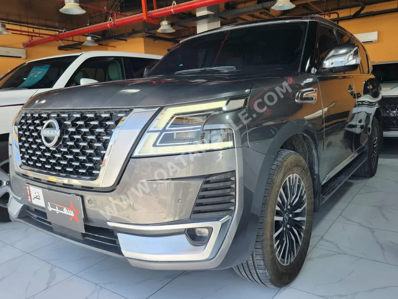 Nissan Patrol Platinum 2020 Automatic 214,000 Km 6 Cylinder Four Wheel Drive (4WD) SUV Gray