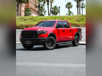 Dodge Ram Rebel 2025 Automatic 29,000 Km 6 Cylinder Four Wheel Drive (4WD) Pick Up Red With Warranty