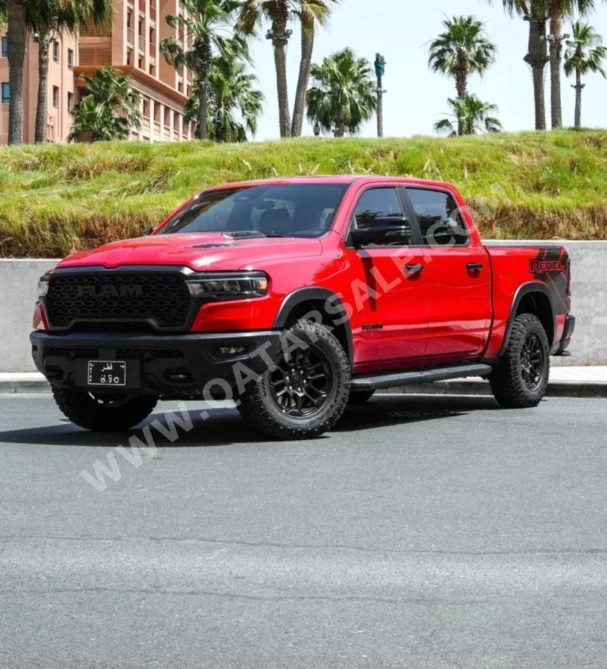 Dodge Ram Rebel 2025 Automatic 29,000 Km 6 Cylinder Four Wheel Drive (4WD) Pick Up Red With Warranty