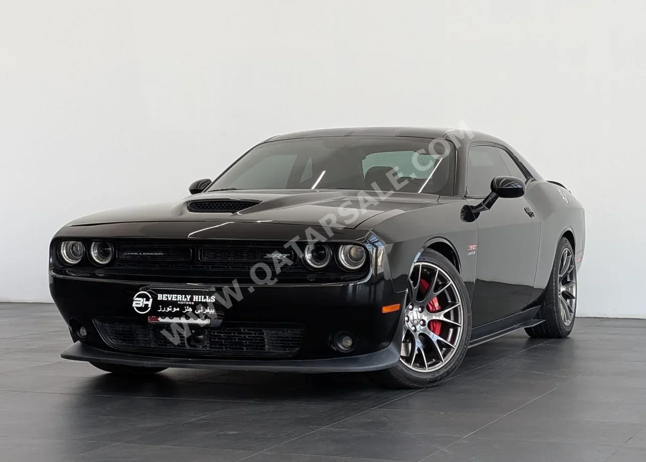 Dodge Challenger SRT 2016 Automatic 66,750 Km 8 Cylinder Rear Wheel Drive (RWD) Coupe / Sport Black