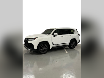 Lexus LX 600 F Sport 2023 Automatic 61,000 Km 6 Cylinder Four Wheel Drive (4WD) SUV White With Warranty