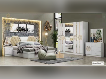 Bedroom Sets - Lifestyle  - 4 Pieces Set  - White