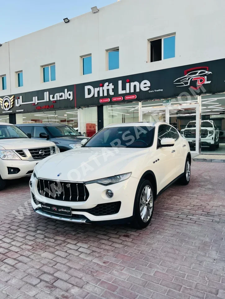 Maserati Levante Q4 2020 Automatic 117,000 Km 6 Cylinder All Wheel Drive (AWD) SUV Pearl