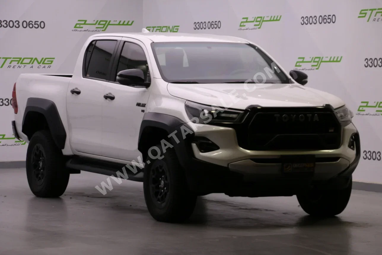 Toyota Hilux GR Sport 2024 Automatic 114,000 Km 6 Cylinder Four Wheel Drive (4WD) Pick Up Pearl
