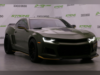 Chevrolet  Camaro  SS  2015  Automatic  172,000 Km  8 Cylinder  Rear Wheel Drive (RWD)  Coupe / Sport  Olive Green