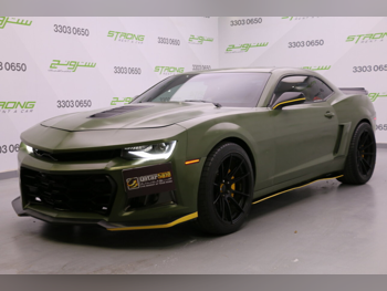 Chevrolet Camaro SS 2015 Automatic 172,000 Km 8 Cylinder Rear Wheel Drive (RWD) Coupe / Sport Olive Green