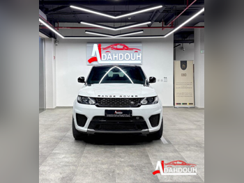 Land Rover  Range Rover  Sport SVR  2016  Automatic  231,000 Km  8 Cylinder  Four Wheel Drive (4WD)  SUV  White