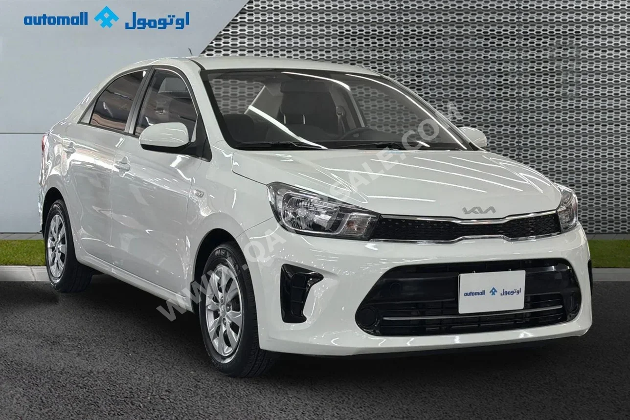 Kia  Pegas  2024  Automatic  39,380 Km  4 Cylinder  Front Wheel Drive (FWD)  Sedan  White  With Warranty