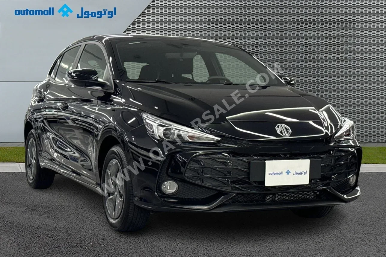 MG 3 2025 Automatic 22,490 Km 4 Cylinder Front Wheel Drive (FWD) Sedan Black With Warranty
