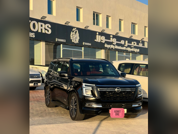 نيسان  باترول  بلاتنيوم  2025  اوتوماتيك  18,000 كم  8 سلندر  دفع رباعي  اس يو في  أسود  تحت الضمان