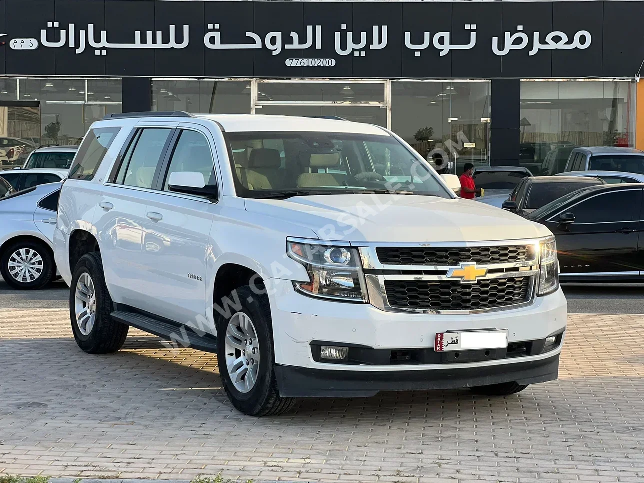 Chevrolet Tahoe LT 2018 Automatic 165,000 Km 8 Cylinder Four Wheel Drive (4WD) SUV White