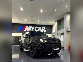 Land Rover  Defender  110 X  2024  Automatic  43,000 Km  6 Cylinder  Four Wheel Drive (4WD)  SUV  Black  With Warranty