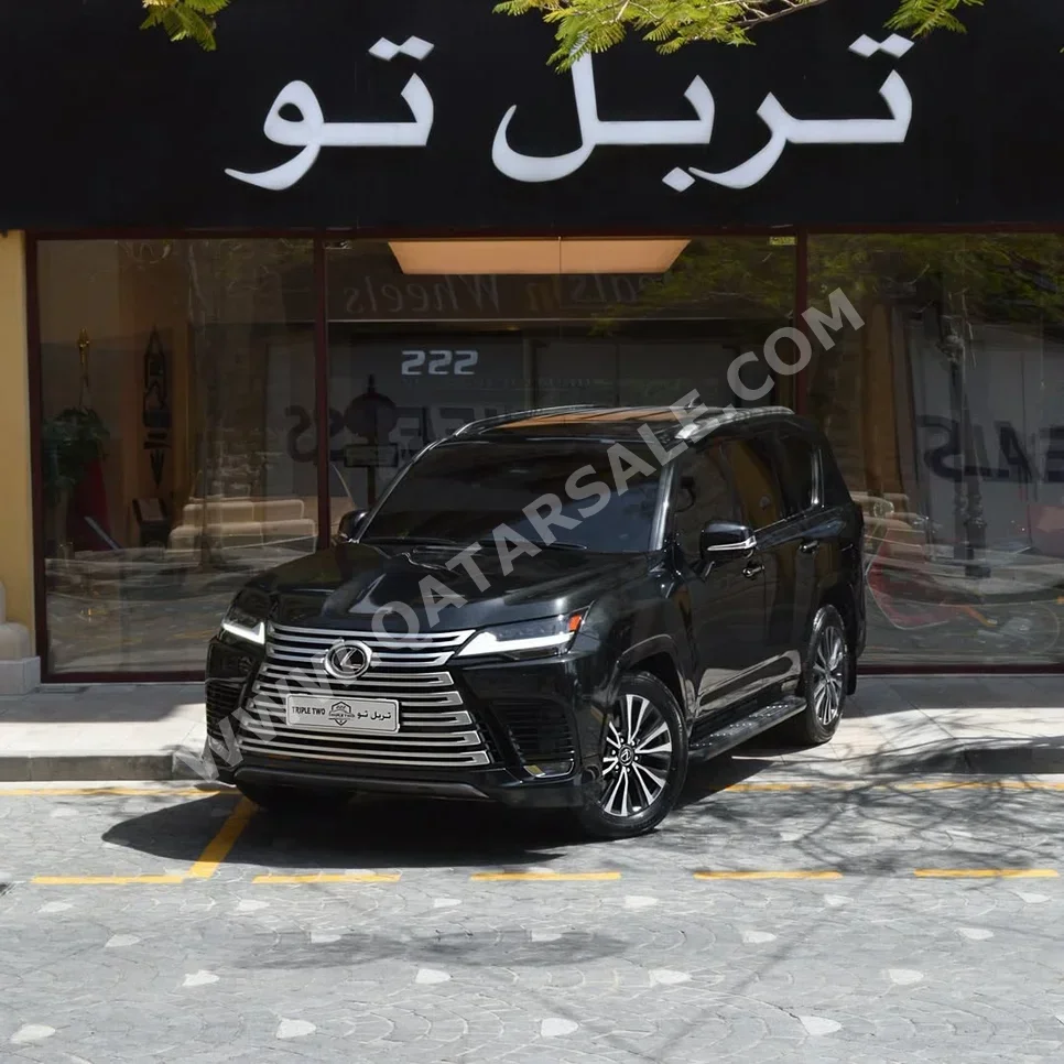Lexus LX 600 Luxury 2025 Automatic 10,000 Km 6 Cylinder Four Wheel Drive (4WD) SUV Black With Warranty