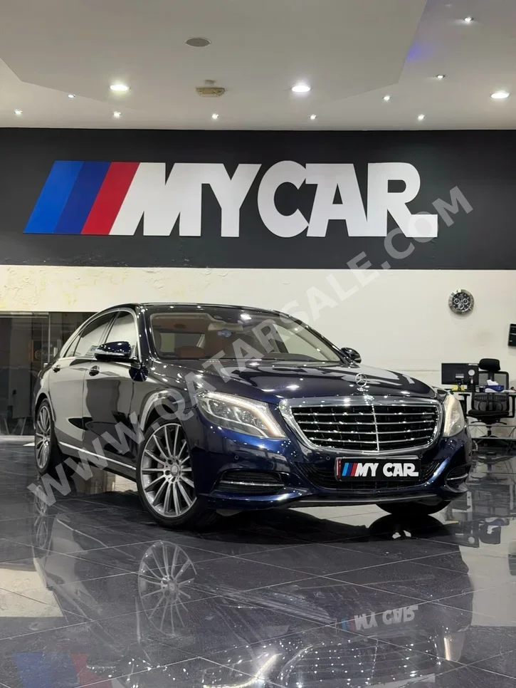 مرسيدس - بنز اس - كلاس 400 AMG 2015 اوتوماتيك 45,000 كم 6 سلندر دفع خلفي سيدان ازرق