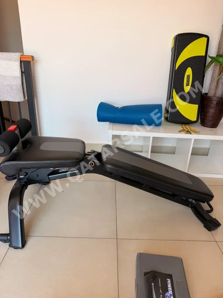 Gym Equipment Machines - Benches  - Black