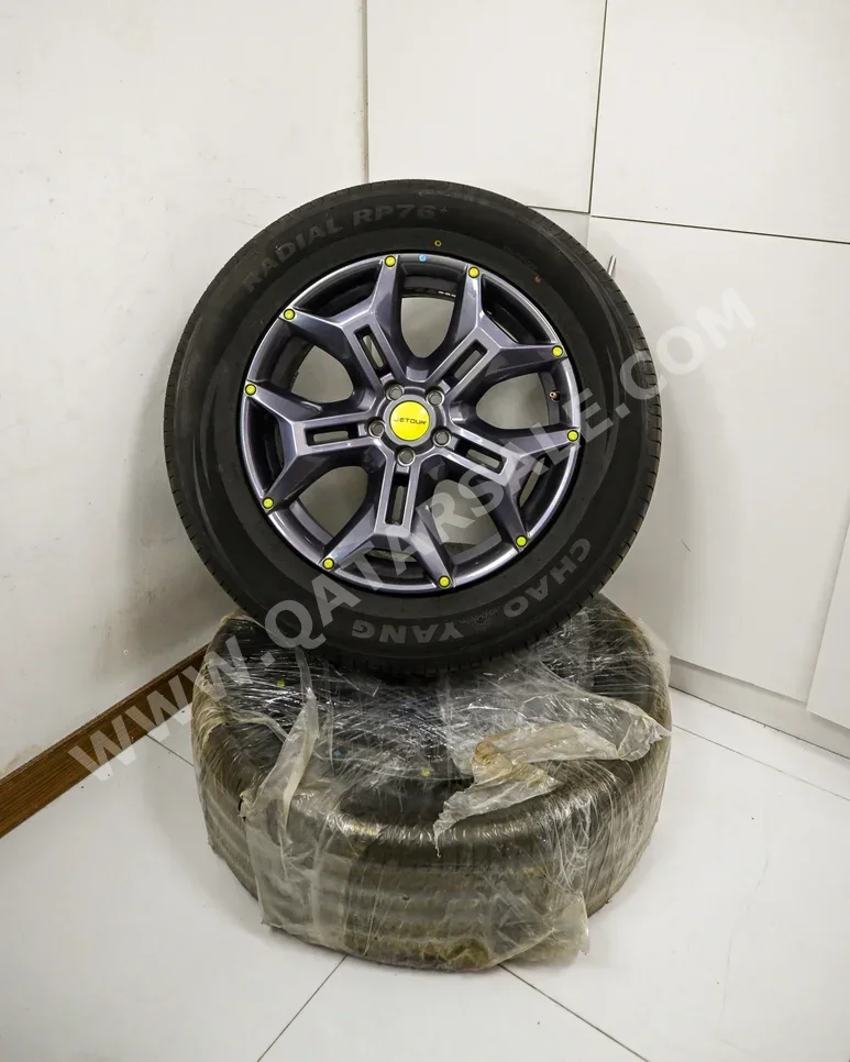 Tire & Rims Made in China /  4 Seasons  Rim Included  255 mm  19"