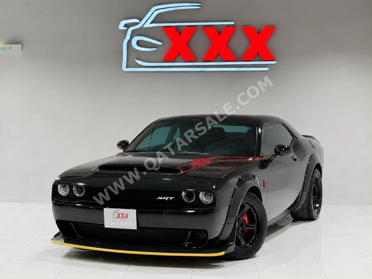 Dodge  Challenger  SRT Demon  2018  Automatic  26,000 Km  8 Cylinder  Rear Wheel Drive (RWD)  Coupe / Sport  Black