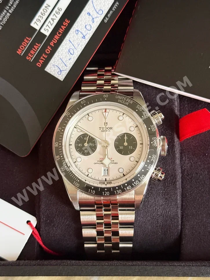 Watches - Tudor - Digital Watches - White - Men Watches