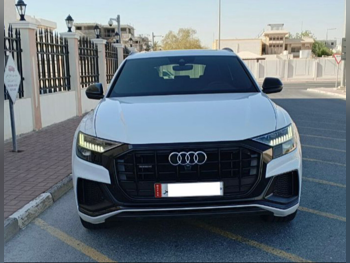 اودي كيو 8 55 تي اف اس اي كواترو 2019 اوتوماتيك 30,000 كم 6 سلندر دفع خلفي اس يو في أبيض